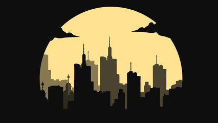 Fototapeta premium silhouette