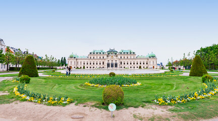 ウィーン　ベルヴェデーレ宮殿