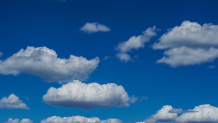 Fototapeta premium White clouds in the sky