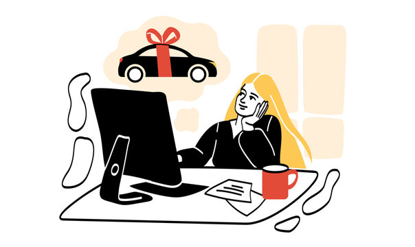 recommend clip art: Dreaming people set