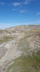 Badlands provincial park in Drumheller Alberta