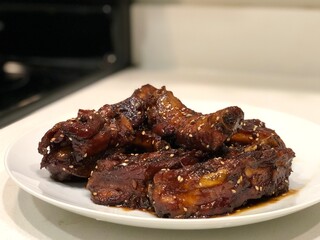 Braised ribs with sweet and sour sauce