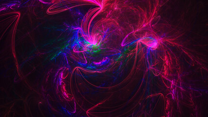 abstract background with smoke and psychedelic colors