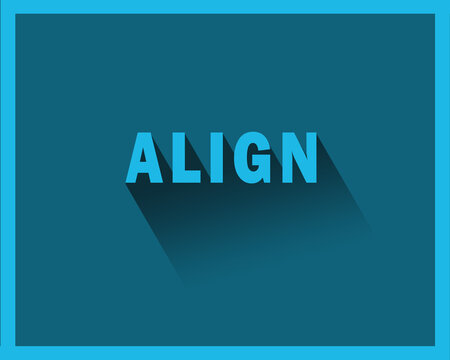 3D text with shadow