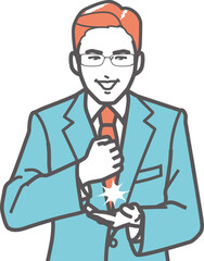 合点がいった男性