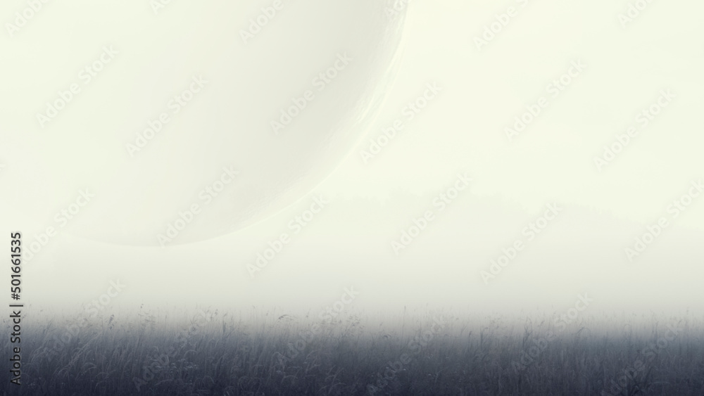 Canvas Prints image of outer space. . mixed media