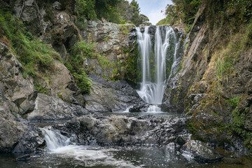 Fototapeta na wymiar Pioroa Falls, Waipu, Northland, New Zealand