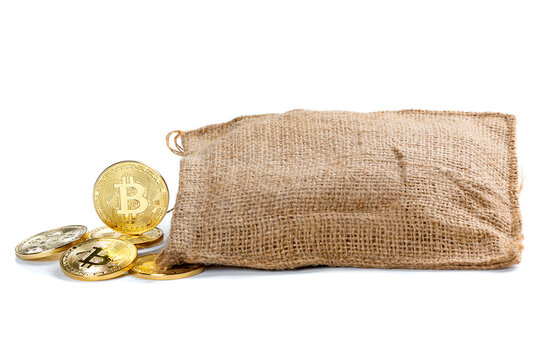 Bitcoin cryptocurrency coins