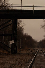 old railroad tracks