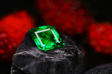 luxury, background, diamond, precious, green, jewelry, design, beautiful, gemstone, gem, jewel,...