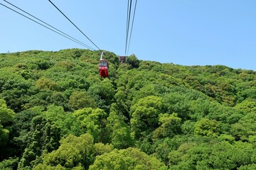 須磨浦ロープウェイからの鉢伏山
