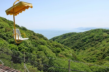 須磨浦観光リフトからの瀬戸内海