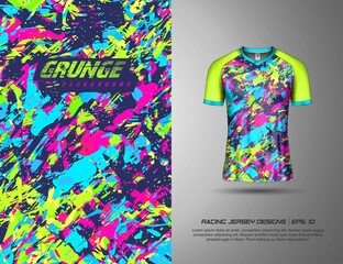 Sport jersey abstract grunge background for, motocross, cycling, fishing, diving, leggings, soccer, gaming