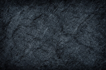 Dark grey black slate stone texture / stone background
