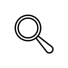 search new icon simple vector