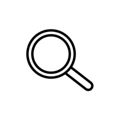 search new icon simple vector