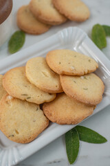 vanilla shortbread
