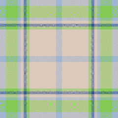 Plaid check pattern. Seamless fabric texture. Tartan textile print.