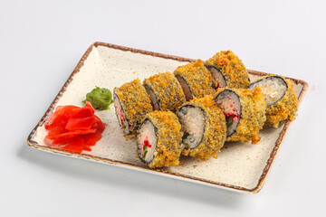 Japanese tempura rill with fish