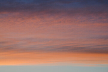 Obraz premium Sunset sky for background or sunrise sky and cloud at morning.