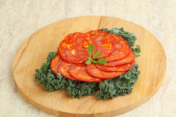Italian pork dry sausage - Chorizo