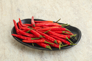 Hot and spicy chili pepper
