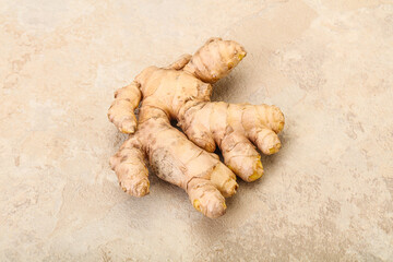 Natural organic raw ginger root