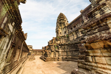 Angkor Wat temple in Siem Reap, Cambodia