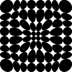 Optical illusion seamless graphic pattern. Print for textile, fabric, stationery, wrapping paper, packaging