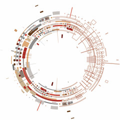 illustration of a clock