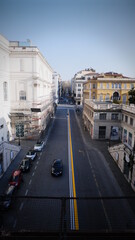 road in the Italian city