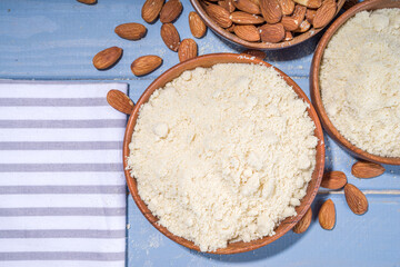 Almond flour with whole nuts