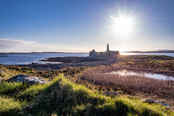 McSwynes castle is located at St Johns Point in County Donegal - Ireland.