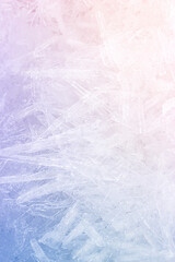 abstract ice background with purple gradient