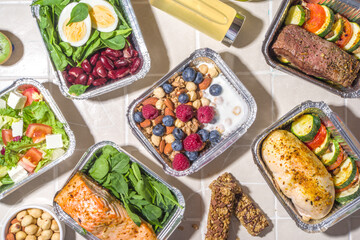Healthy food delivery lunch boxes