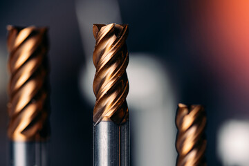 Industrial macro drill bit set for CNC machine cutting sheet metal