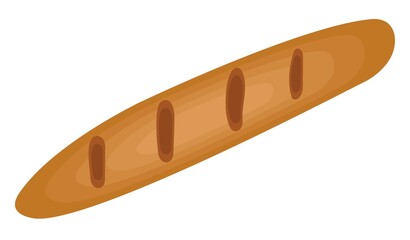 French baguette on an insulated layer