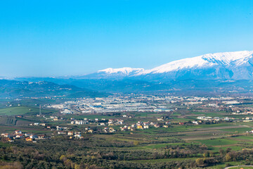 La Maiella e le industrie della Val di Sangro viste da Paglieta