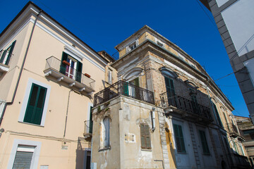 Fototapeta na wymiar Centro storico di Paglieta in Abruzzo