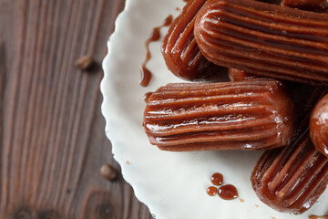 tulumba dessert still life photos