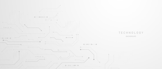 Modern Abstract Technology Background Design Vector Illustration