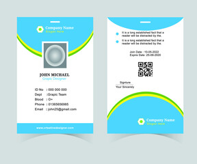 modarn business id card design
