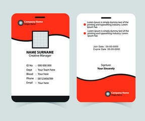 modarn business id card design