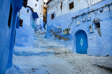 Street in Chefchaouen, Morocco