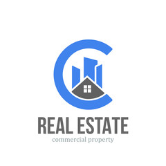 New Real Estate office Logo letter C