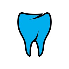 tooth care logo design vector