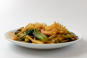 Palbochae on a white background