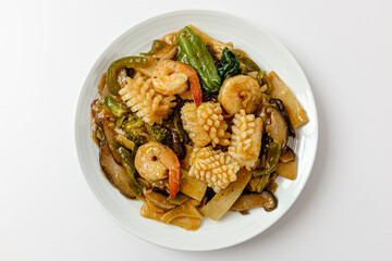 Palbochae on a white background