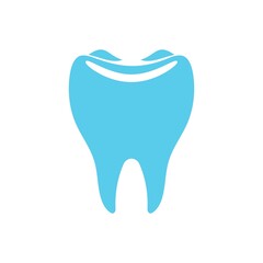 tooth care logo design vector