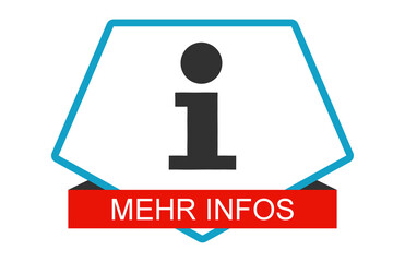 Informations Symbol - Mehr Infos Button